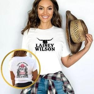 Lainey Wilson Concert, Lainey Wilson Shirt, Heart Like A Truck  Tshirt 2 Sided